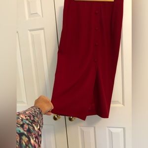 Wool skirt, size 14